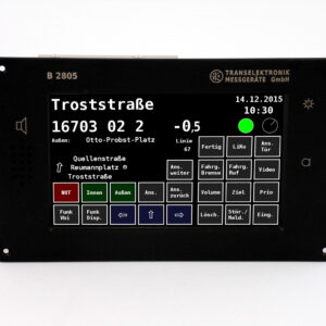 Frontansicht Fahrgast-Informationsdisplay B 2805