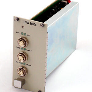 Frontansicht Ethernet Switch ESW 2805 mit Anschlüssen